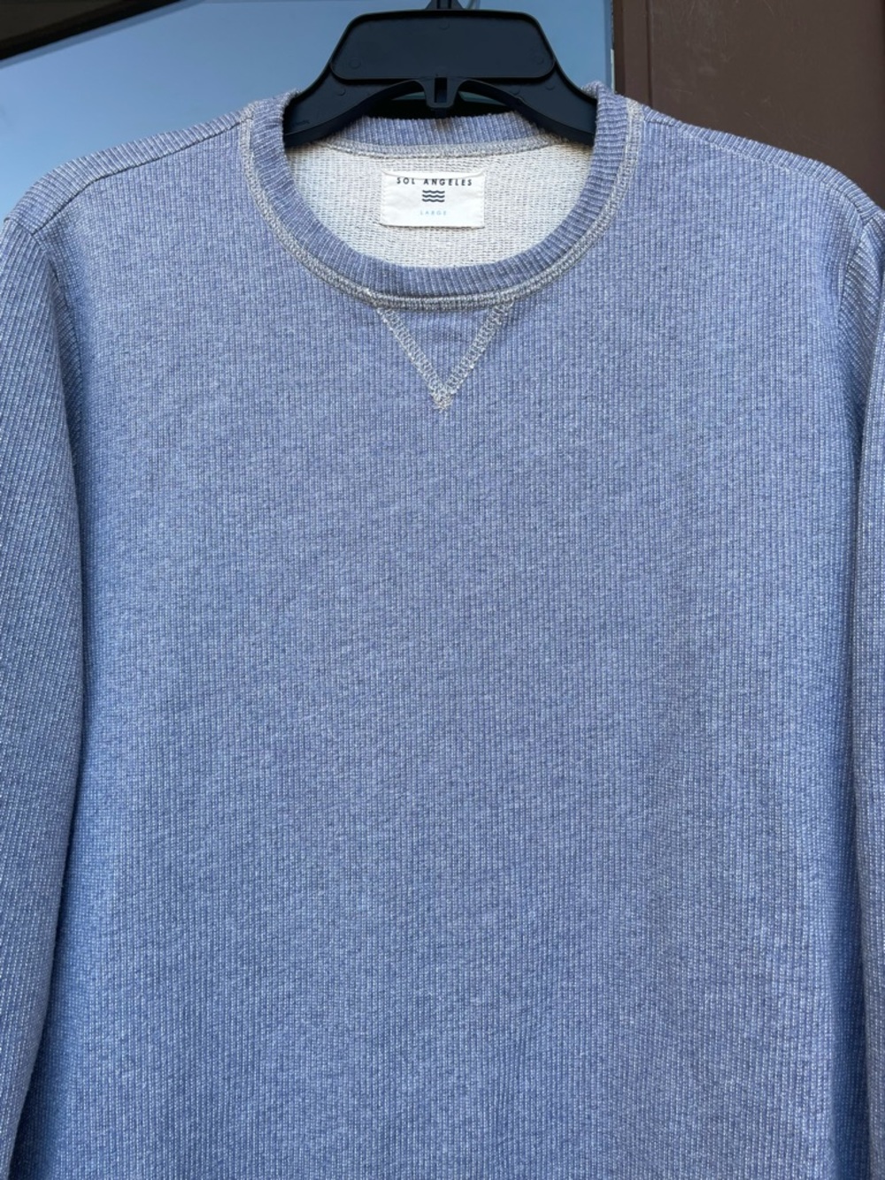 SOL ANGELES Blue Comfy Sweater L